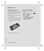 Preview for 14 page of LG KM501 User Manual