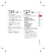 Preview for 21 page of LG KM501 User Manual