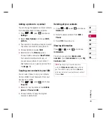 Preview for 25 page of LG KM501 User Manual