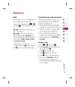 Preview for 41 page of LG KM501 User Manual