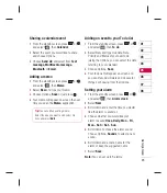 Preview for 47 page of LG KM501 User Manual