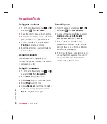 Preview for 48 page of LG KM501 User Manual