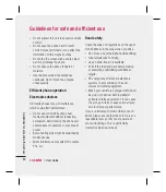 Preview for 62 page of LG KM501 User Manual