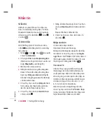 Preview for 278 page of LG KM501 User Manual