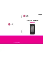 Preview for 1 page of LG KM555 Service Manual