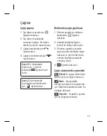 Preview for 17 page of LG KM555 User Manual