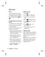 Preview for 122 page of LG KM555 User Manual