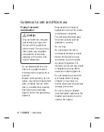 Preview for 138 page of LG KM555 User Manual