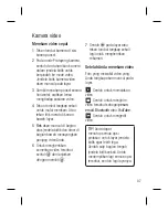 Предварительный просмотр 39 страницы LG KM555e User Manual