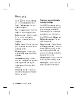 Предварительный просмотр 180 страницы LG KM555e User Manual