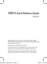 Preview for 171 page of LG KM570 Quick Reference Manual