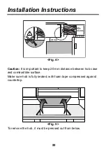 Предварительный просмотр 22 страницы LG KM60021S Installation And Operating Instructions Manual