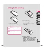 Preview for 15 page of LG KM710c User Manual