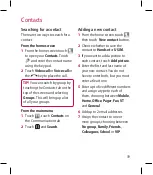 Preview for 41 page of LG KM900f User Manual