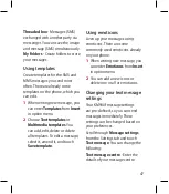 Preview for 49 page of LG KM900f User Manual