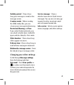 Preview for 51 page of LG KM900f User Manual