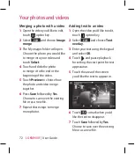 Preview for 74 page of LG KM900f User Manual