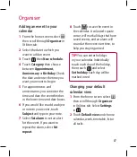 Preview for 89 page of LG KM900f User Manual