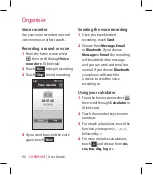 Preview for 92 page of LG KM900f User Manual