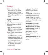 Preview for 104 page of LG KM900f User Manual