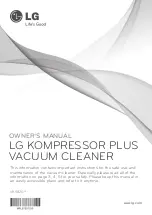 Предварительный просмотр 1 страницы LG KOMPRESSOR PLUS VK9820 Series Owner'S Manual