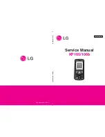 Preview for 1 page of LG KP105 Service Manual