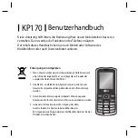 Preview for 3 page of LG KP170 User Manual