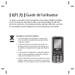 Preview for 29 page of LG KP170 User Manual