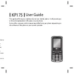 Preview for 53 page of LG KP175 Manual