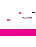 Preview for 1 page of LG KP175 Service Manual