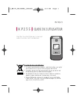 Preview for 79 page of LG KP235 User Manual