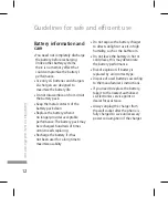 Preview for 112 page of LG KP260d User Manual