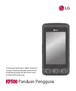 Предварительный просмотр 71 страницы LG KP500 User Manual