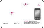 Preview for 1 page of LG KP570Q User Manual