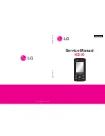 Preview for 1 page of LG KS10 Service Manual