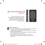 Preview for 3 page of LG KS20 User Manual