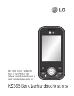 Preview for 3 page of LG KS365 User Manual