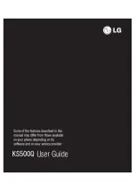 LG KS500Q User Manual preview