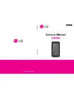 LG KS660 Service Manual preview