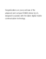 Preview for 160 page of LG KS660 User Manual