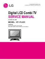 LG KT-17LZ21 Service Manual preview