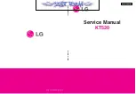 LG KT520 Service Manual предпросмотр