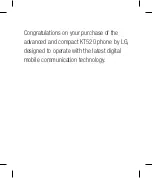 Preview for 126 page of LG KT520 User Manual