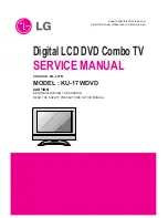 LG KU-17WDVD Service Manual предпросмотр