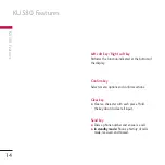 Preview for 13 page of LG KU580 User Manual