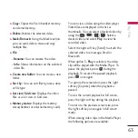 Preview for 62 page of LG KU580 User Manual