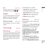 Preview for 86 page of LG KU580 User Manual