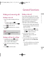 Preview for 25 page of LG KU970 User Manual