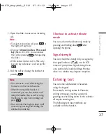 Preview for 27 page of LG KU970 User Manual