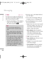 Preview for 44 page of LG KU970 User Manual